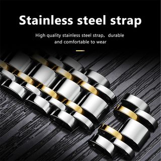 Reloj Poedagar Hombre Azul y Dorado