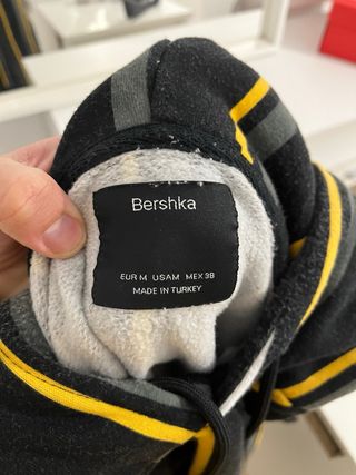 Sudadera Bershka Talla M Rayas