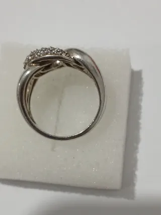 Anel Prata 925 Zirconias