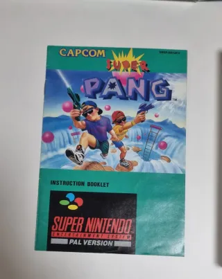 🇬🇧 Super Pang SNES nintendo supernes nes