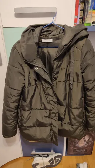 Anorak verde talla L
