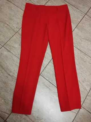 Pantalón Clásico Rojo Talla XL