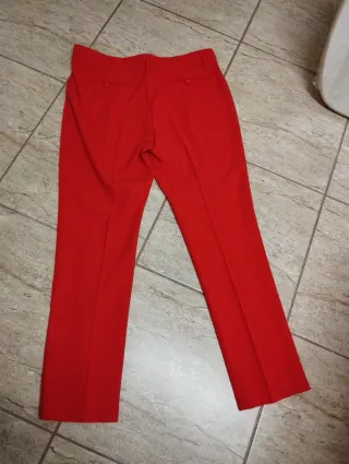 Pantalón Clásico Rojo Talla XL