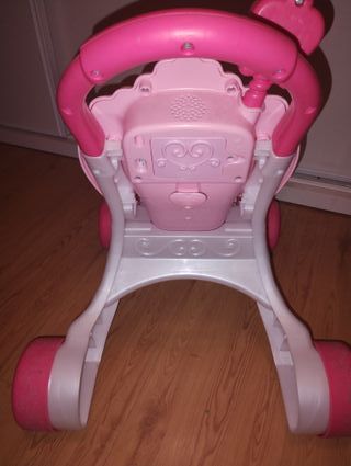 Andador bebé carrito con muñeca