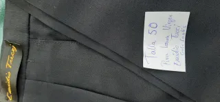 Pantalón Emidio Tucci Caballero T.50 Negro