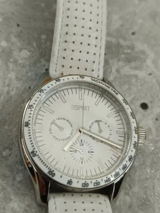 Reloj Esprit Plata y Blanco