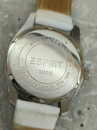 Reloj Esprit Plata y Blanco