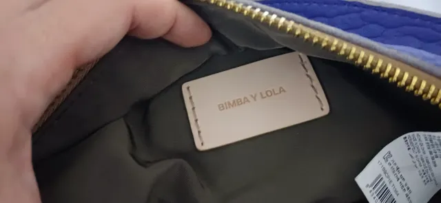 Bolso Bimba y Lola Piel Rugby Morado