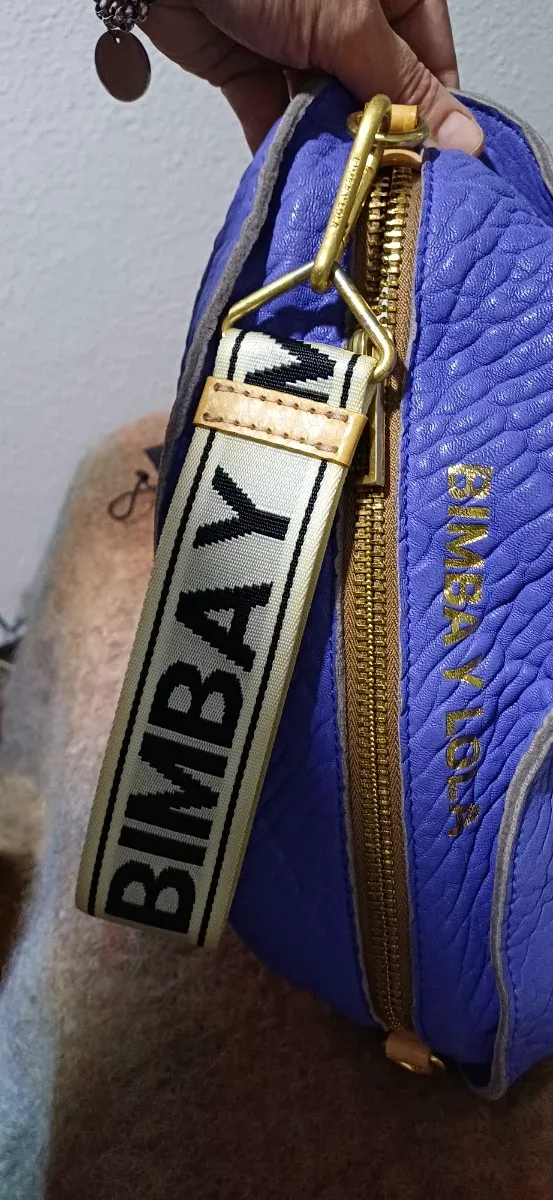 Bolso Bimba y Lola Piel Rugby Morado