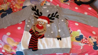 Jersey Navideño Reno Talla L