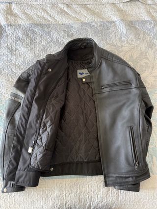 Chaqueta de cuero Moto Miline