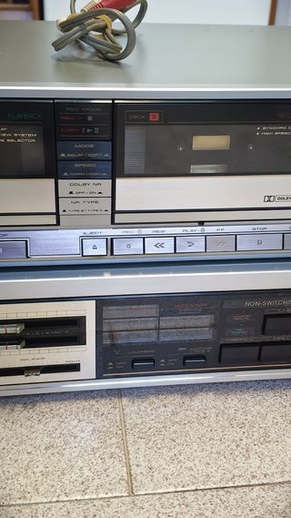 Set Hi-Fi Pioneer anni '80: Giradischi e Lettore