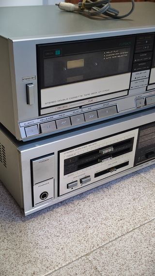 Set Hi-Fi Pioneer anni '80: Giradischi e Lettore