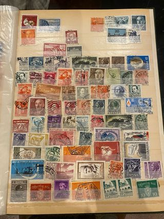 Colección sellos España, Cuba, India...