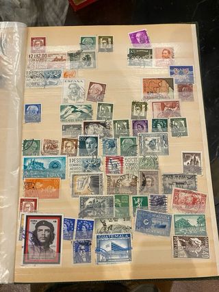 Colección sellos España, Cuba, India...