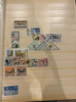 Colección sellos España, Cuba, India...