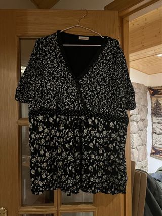 Camiseta estampada floral XL