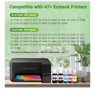 Tinta GREENSKY 102/104 para Epson EcoTank (5P)