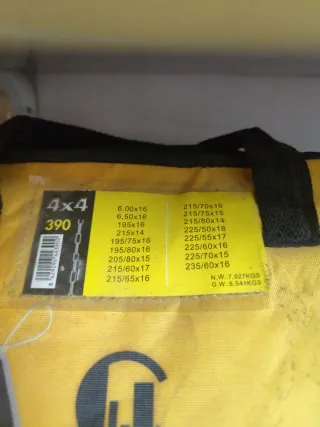 Cadenas Nieve 4x4 JOPE 390