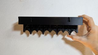 Prateleira Gótica Negra Arqueada