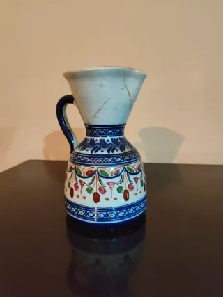 Jarra cerámica Talavera reconstruida