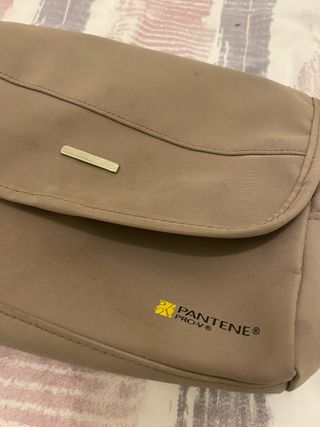 Neceser grande beige con espejo