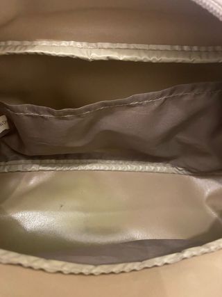 Neceser grande beige con espejo