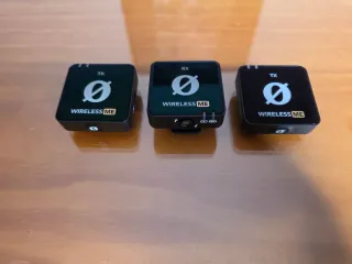 Receptor y 2 Transmisores Wireless ME RØDE NUEVOS