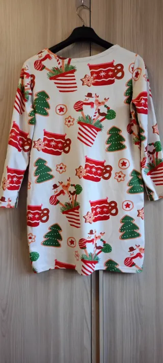 Felpa Lunga Natale Donna Tg Unica bellissima