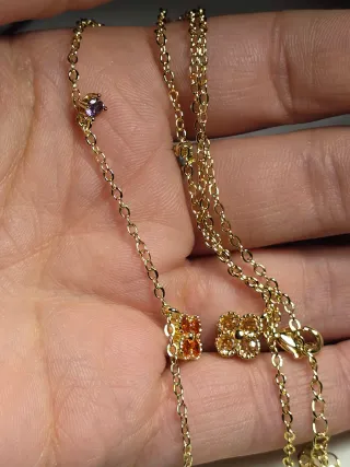 Collana fiori colorati