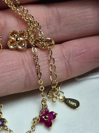 Collana fiori colorati