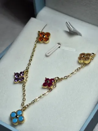 Collana fiori colorati