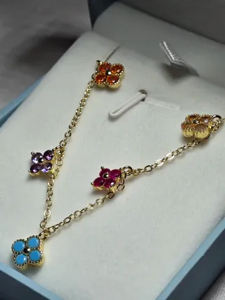 Collana fiori colorati