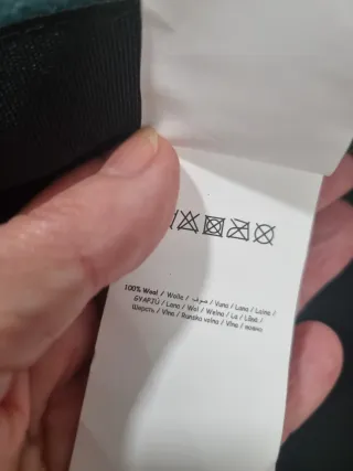 Sombrero lana verde botella