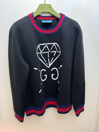 Jersey Gucci Negro Diamante GG
