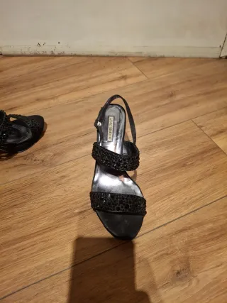 Zapatos de tacón negros Luciano Barachini