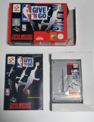 🇪🇺🇪🇸 NBA Give N Go Super Nintendo snes nes