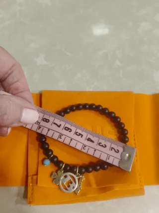 Pulsera Tous Negra con Colgantes