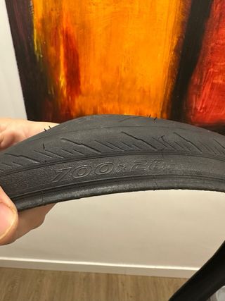 Cubiertas Pirelli P7 28mm con cámaras