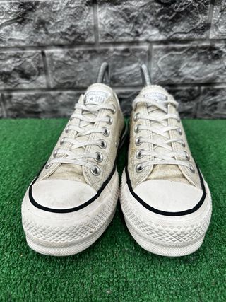 Converse Platform Glitter Oro Bianco Tg 37