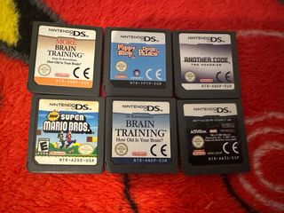 Pack 6 Juegos Nintendo DS