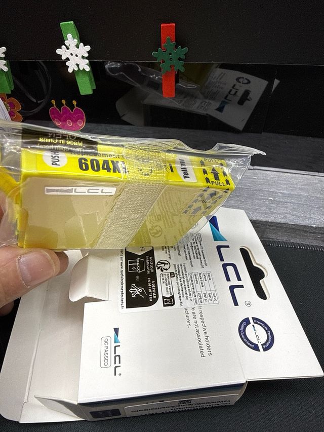 Tinta LCL Amarillo LCL-604XL