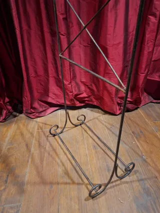 Galán de noche de hierro forjado