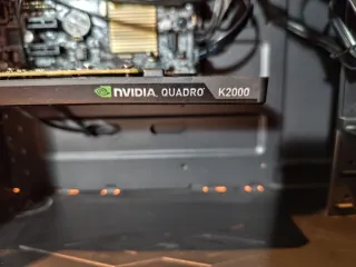 PC ASUS nero pronto all'uso, i5-6500, QUADRO K2000