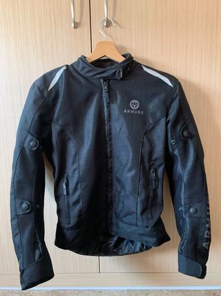 Chaqueta moto mujer Armure Juno Vented Lady Negra