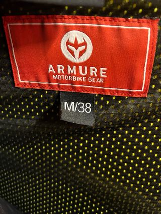 Chaqueta moto mujer Armure Juno Vented Lady Negra