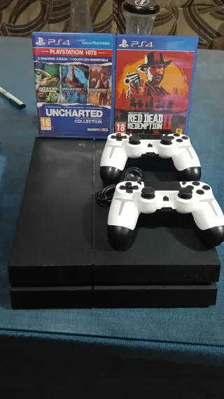 PS4 2.50firw + 2 Mandos + 2 Juegos