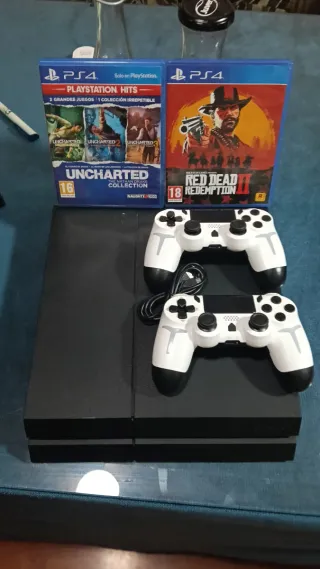 PS4 2.50firw + 2 Mandos + 2 Juegos