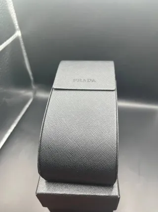 Occhiali da sole Prada metallo oro e neri