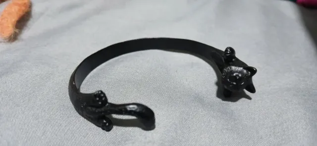 Pulsera con diseño de gato